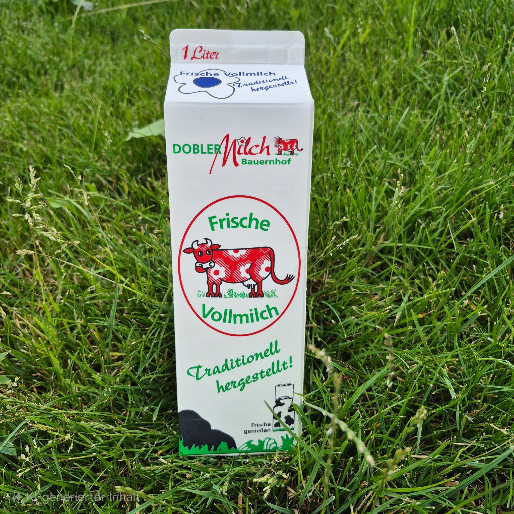 Pasteurisierte Vollmilch 3,8 % (1 L) im Tetrapak