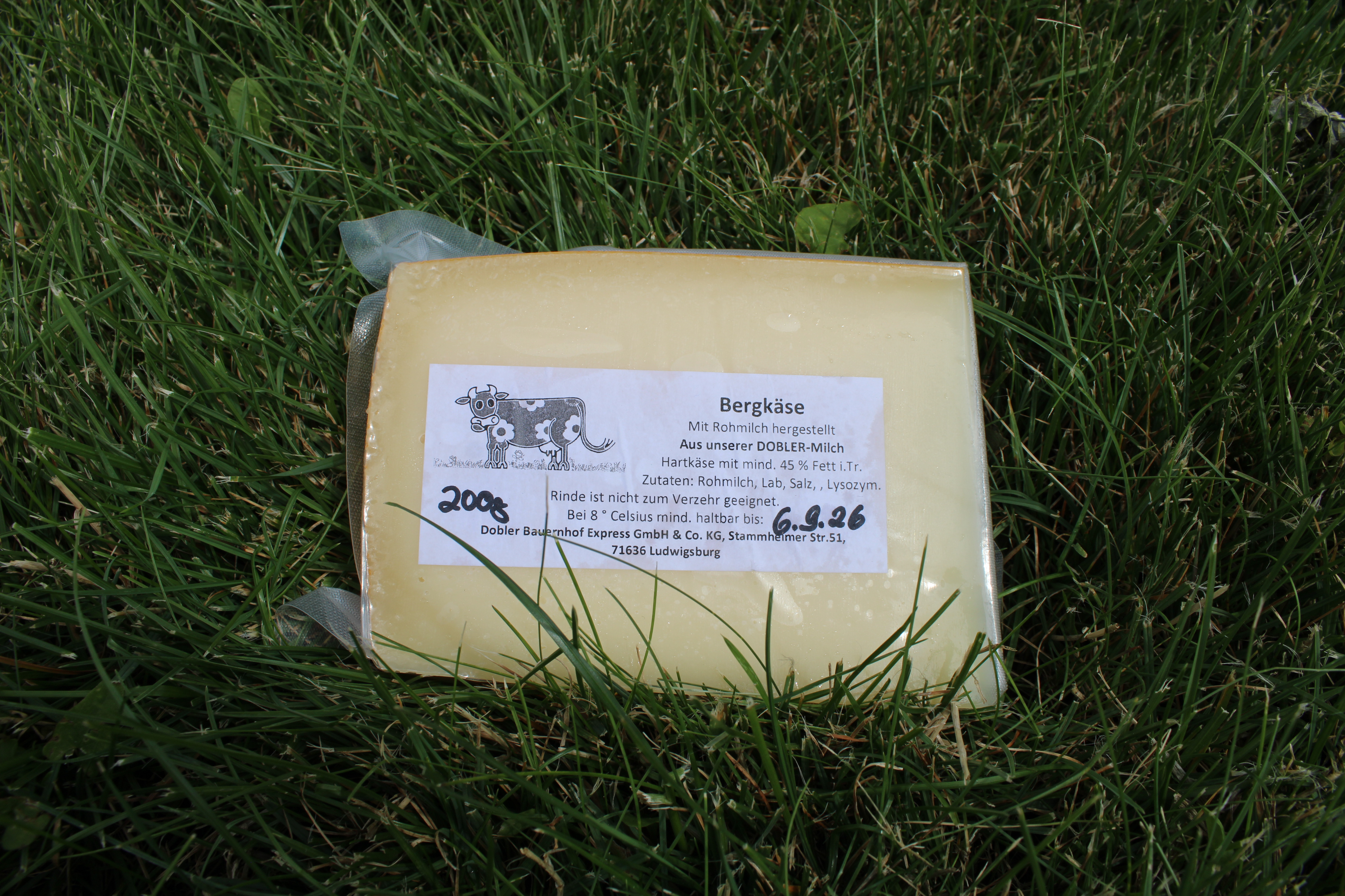 Bergkäse (100g) – Natur